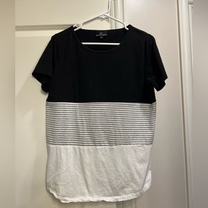 Nursing Queen short sleeved colorblock pumping / nursing shirt